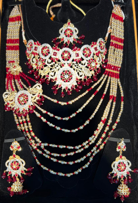 24K Gold-Plated Kundan Choker Set – Timeless Elegance for Women