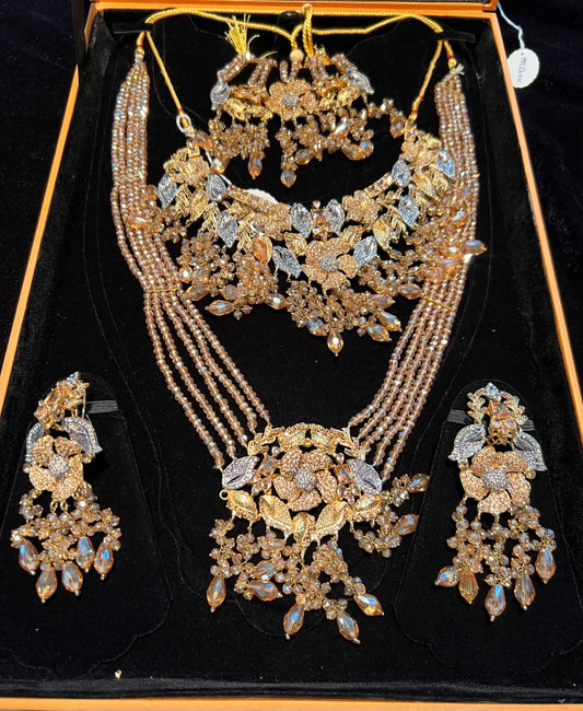 24K Gold-Plated Kundan Choker Set – Timeless Elegance for Women