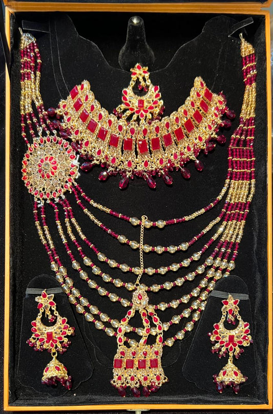 24K Gold-Plated Kundan Choker Set – Timeless Elegance for Women